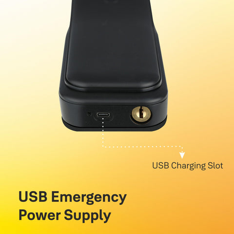 Yale Kyra Pro Premium Push Pull Smart Lock with 6-Ways of Unlock | Connects with Yale Home App | Wi-Fi & Bluetooth Smart Connectivity | 5-Year Warranty | Modern Home Security | Black