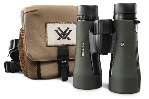 Vortex Optics Diamondback HD 12x50 Binoculars - HD Optical System, Non-slip Grip, Waterproof, Fogproof, Shockproof, Included GlassPak - Unlimited, Unconditional Warranty