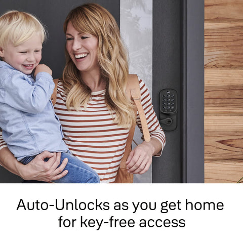 Yale YRL216-ZW2-BSP Assure Smart Lock, Black Suede