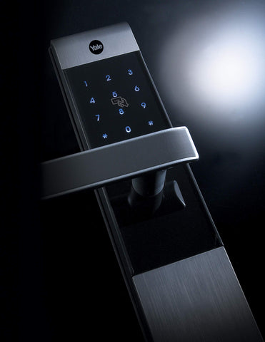 Yale Digital Door Lock, Silver/Black, YDM3109