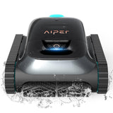 (2024 New) AIPER Scuba S1 Cordless Pool Vacuum for Inground Pools, Robotic Pool Cleaner, Wall and Waterline Cleaning, Smart Navigation 2.0, 150 min Battery Life, for All Pools up to 50 FT