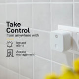 Yale Access Connect Wi-Fi Bridge for Smart Door Lock | WiFi & Bluetooth Enabled | Wireless & Keyless Entry to Access Your Home from Anywhere | Compatible with Alexa & Google Assistant (White)