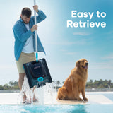 (2024 New) AIPER Scuba S1 Cordless Pool Vacuum for Inground Pools, Robotic Pool Cleaner, Wall and Waterline Cleaning, Smart Navigation 2.0, 150 min Battery Life, for All Pools up to 50 FT