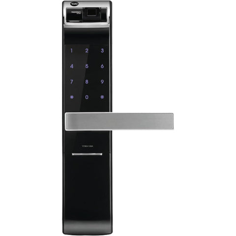 Yale YDM4109A Digital Fingerprint and Password Smart Mortise Lock - Black (Works with Yale Home App)