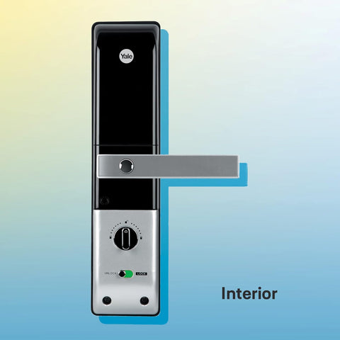 Yale YDM4109A Digital Fingerprint and Password Smart Mortise Lock - Black (Works with Yale Home App)