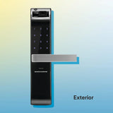 Yale YDM4109A Digital Fingerprint and Password Smart Mortise Lock - Black (Works with Yale Home App)