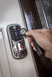 Yale YD-01-CON-YALE-CH Keyless Connected Smart Door Lock with Yale Connected Module – For SR Home Alarm Systems.