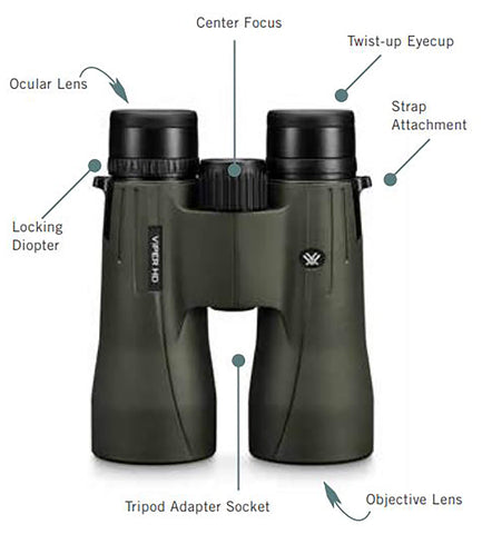 Vortex Optics Viper HD Roof Prism Binoculars