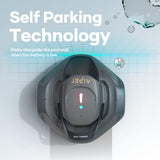 AIPER Pool Robot with One-Click Activation, Two Drive Motors, Powerful Quick Charge Cleaning, Portable Design and 30 W Motor Power. Perfect for Flat Ground Pool up to 80 m2