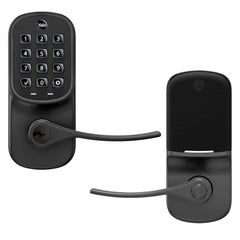 Yale YRL216-ZW2-BSP Assure Smart Lock, Black Suede