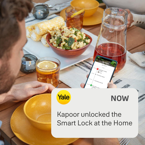 Yale Access Connect Wi-Fi Bridge for Smart Door Lock | WiFi & Bluetooth Enabled | Wireless & Keyless Entry to Access Your Home from Anywhere | Compatible with Alexa & Google Assistant (White)